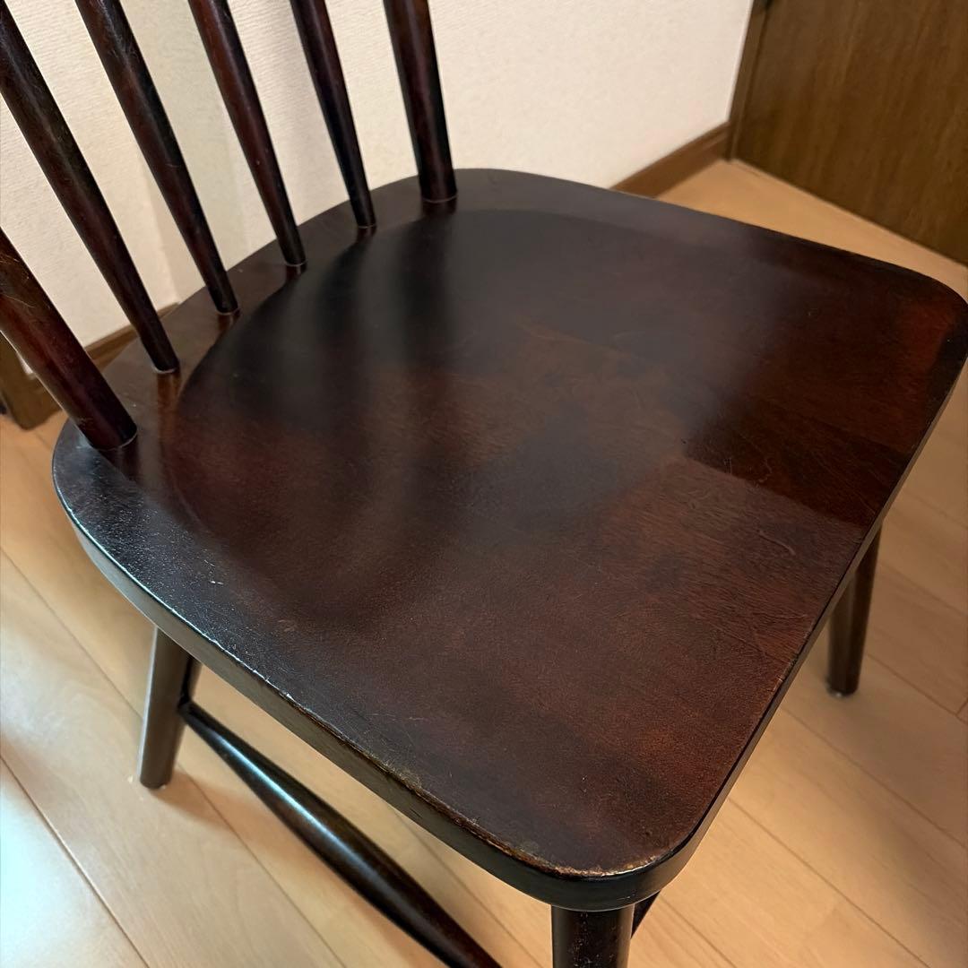 北海道民芸家具 ウィンザーチェア カバ/樺 無垢材 ダイニングチェア