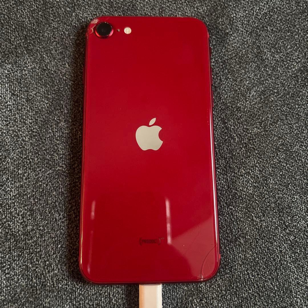 ガ*ト様 Apple iPhone SE3(赤) 画面ひびあり ジャンク品