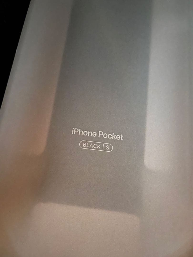 iPhone Pocket by ISSEY MIYAKE ショート ブラック