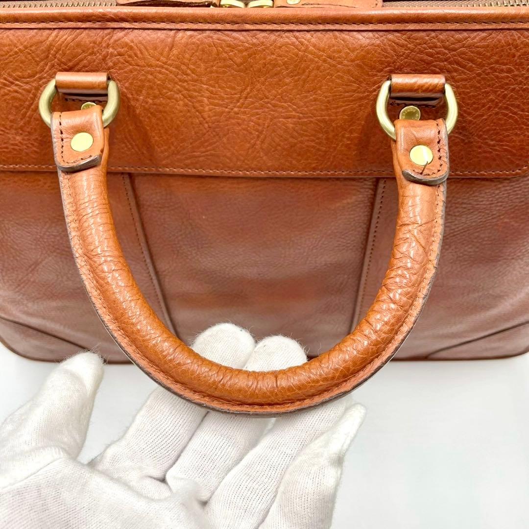 PORTER Heritage 2way ブリーフケース ブラウン オールレザー
