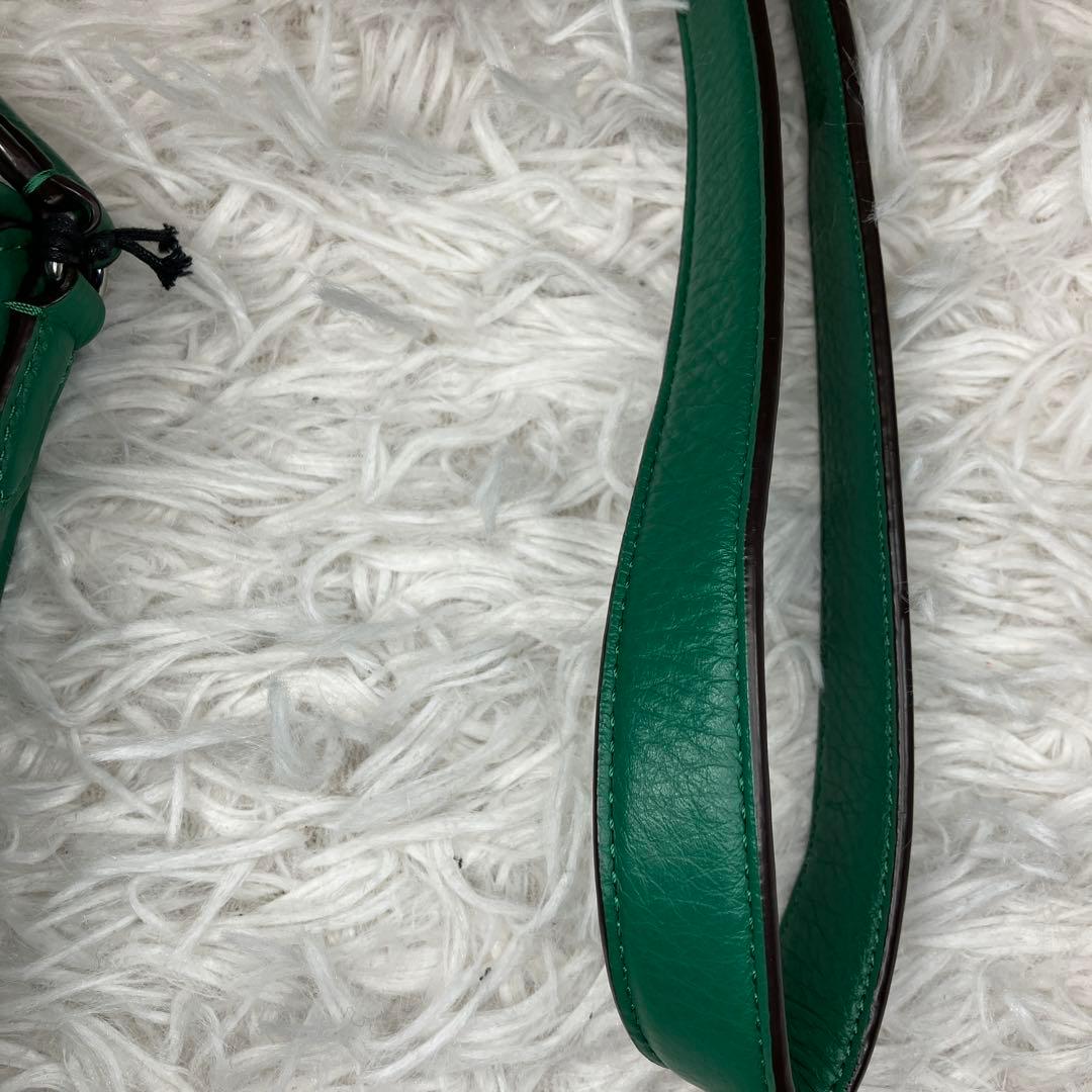 コーチ ショルダーバッグ ポシェット モCOACH c8321 Sグリーン 緑
