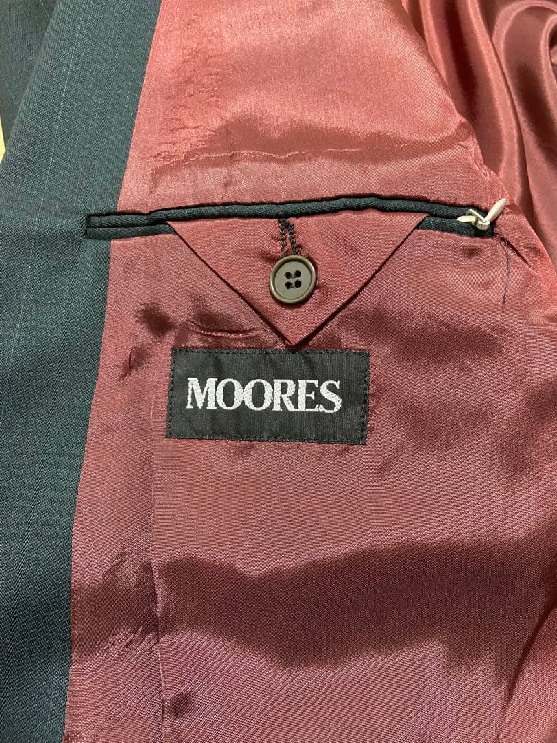 【稀少】スーツ　セットアップ　古着ビンテージ　ダークグリーン　ジャケット　式