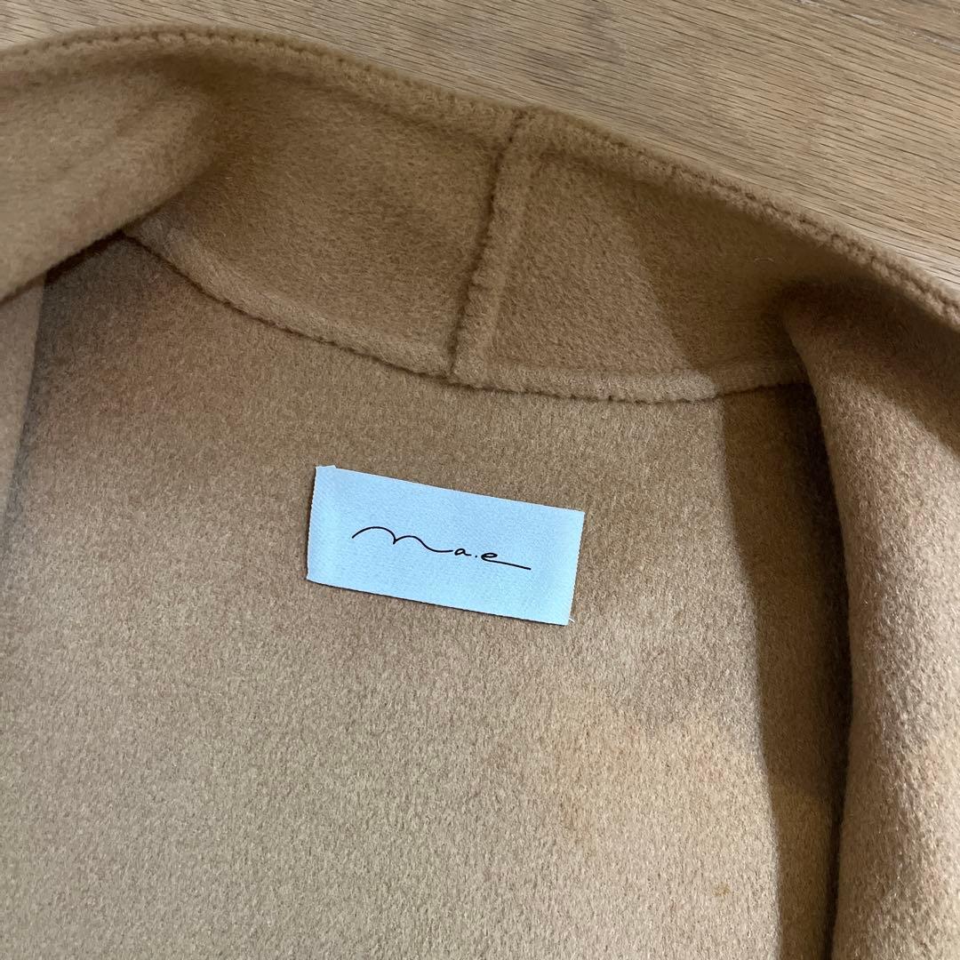 na.e アリュールコート　ウールコート　キャメル