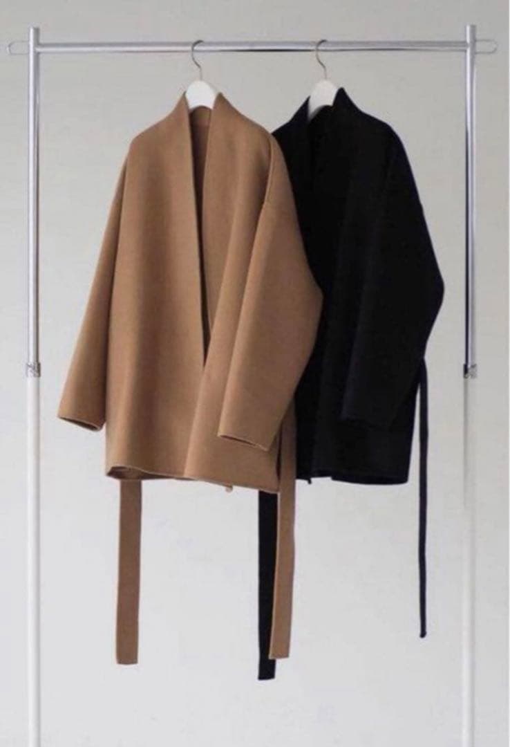 na.e アリュールコート　ウールコート　キャメル