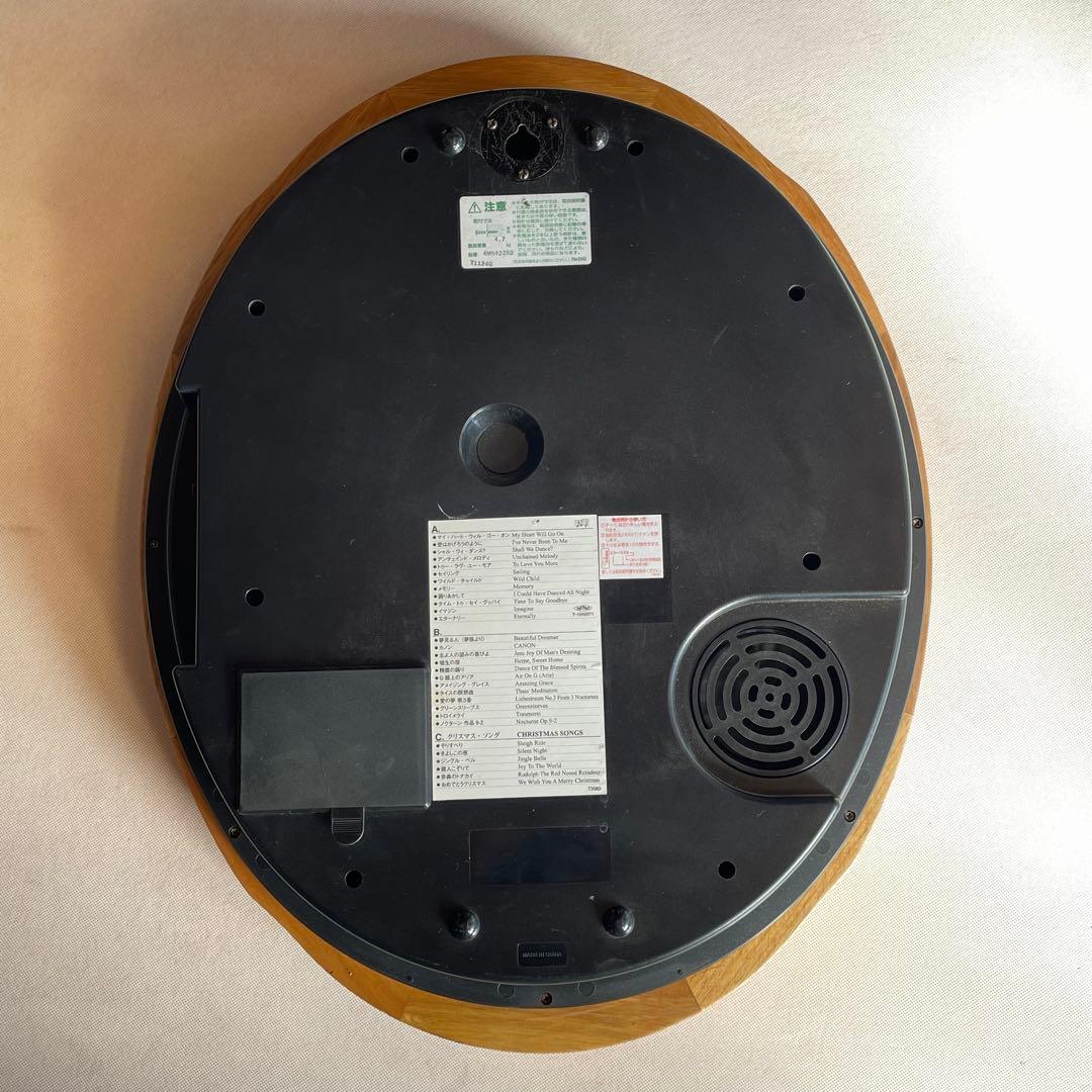 完動品 からくり時計 スモールワールドソルシアN 電波掛け時計 メロディ時計