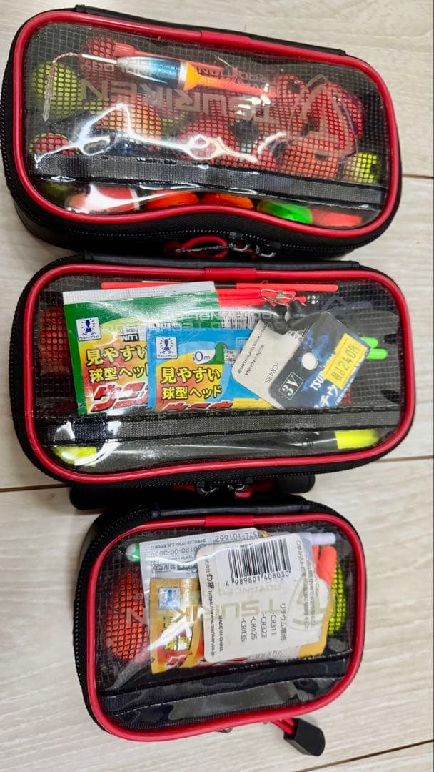 釣り道具（ハリス・ウキ）一式