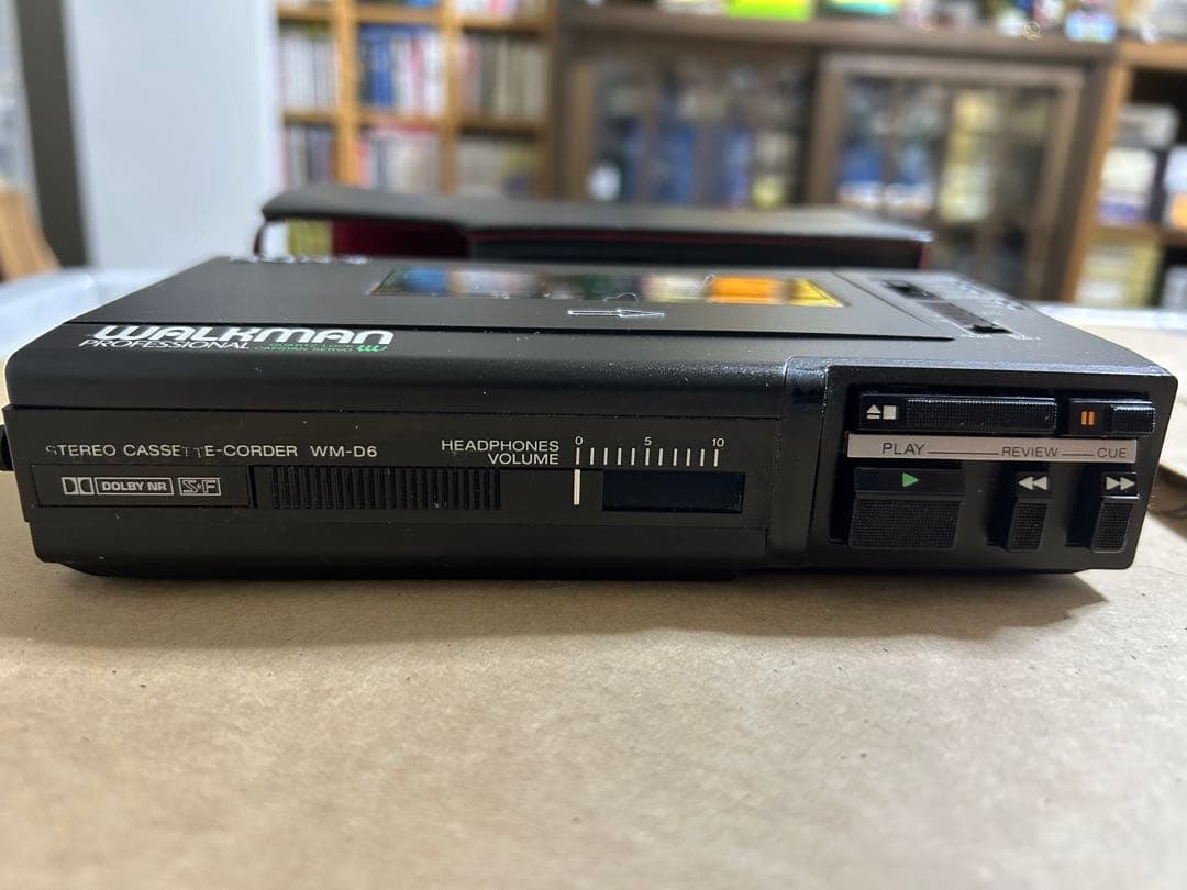 ソニー ウォークマン WM-D6 元箱&未使用付属品(デモテープ・ストラップ)付