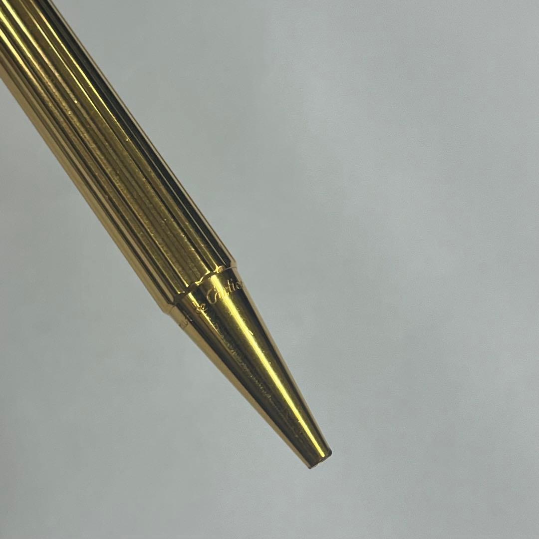 【箱・保証書付き】カルティエ Cartier ボールペン ゴールド インク切れ