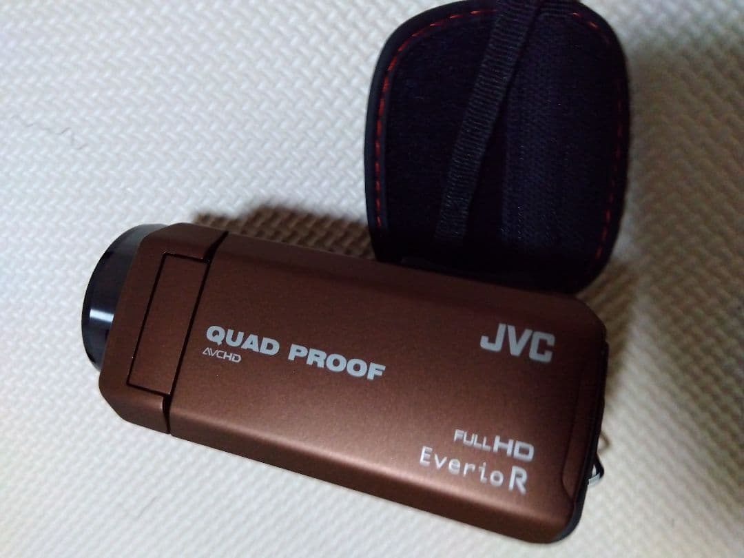 JVC ビデオカメラ Everio R ライトブラウン GZ-R400-T