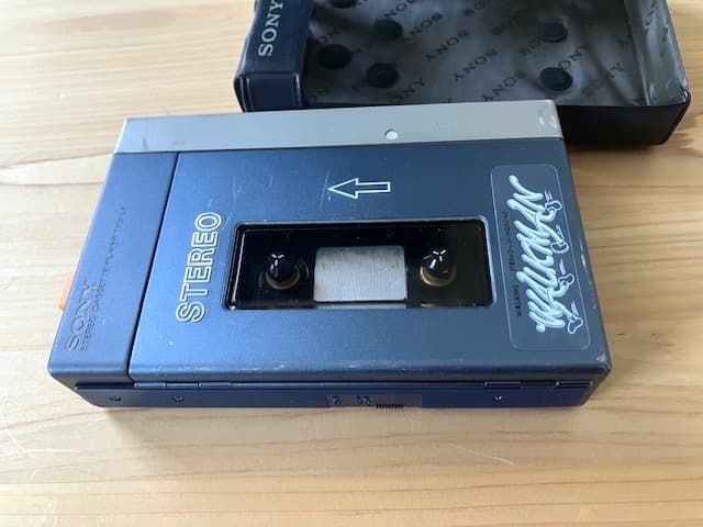 超希少品 高音質 整備済完全動作品 SONY TPS-L2 新品ヘッドホン付☆