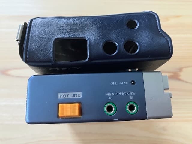 超希少品 高音質 整備済完全動作品 SONY TPS-L2 新品ヘッドホン付☆