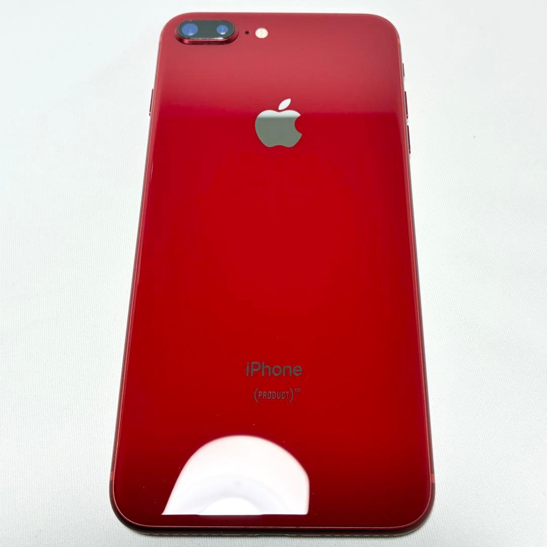 美品 Apple iPhone 8 Plus 64GBレッド 赤 スマホ本体