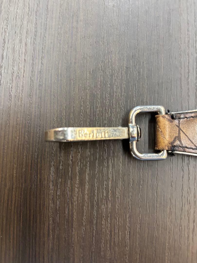 Berluti レザーキーホルダー Made in Italy