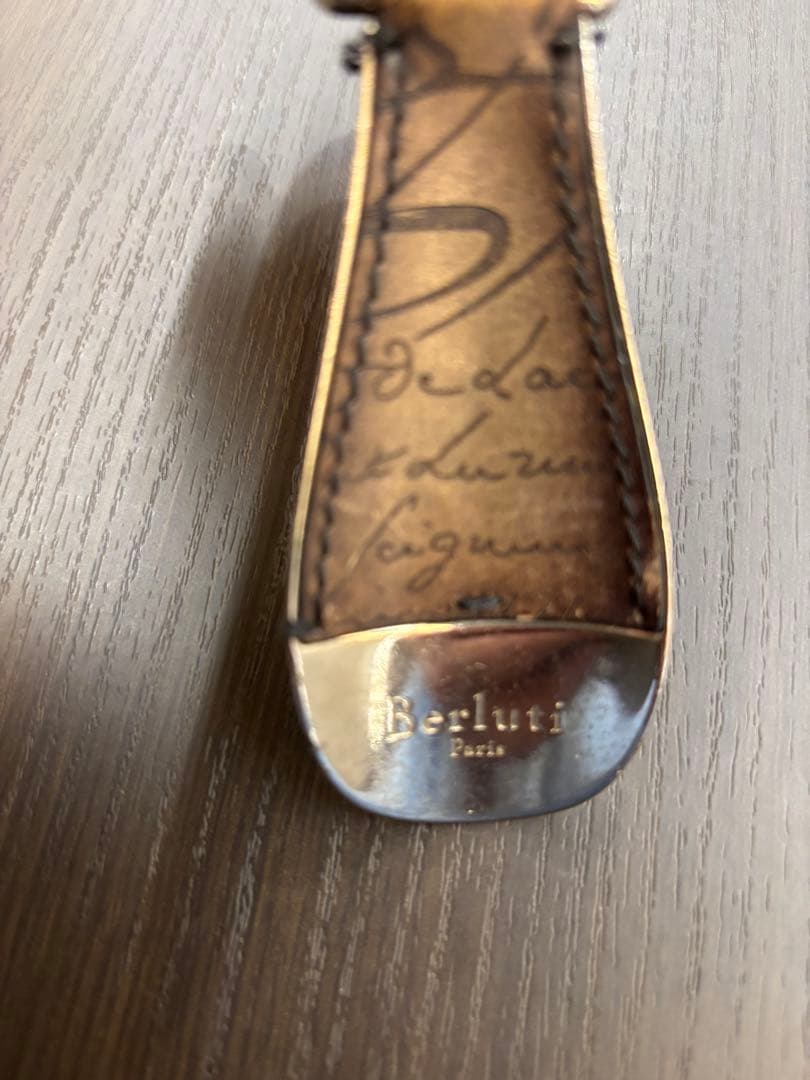 Berluti レザーキーホルダー Made in Italy