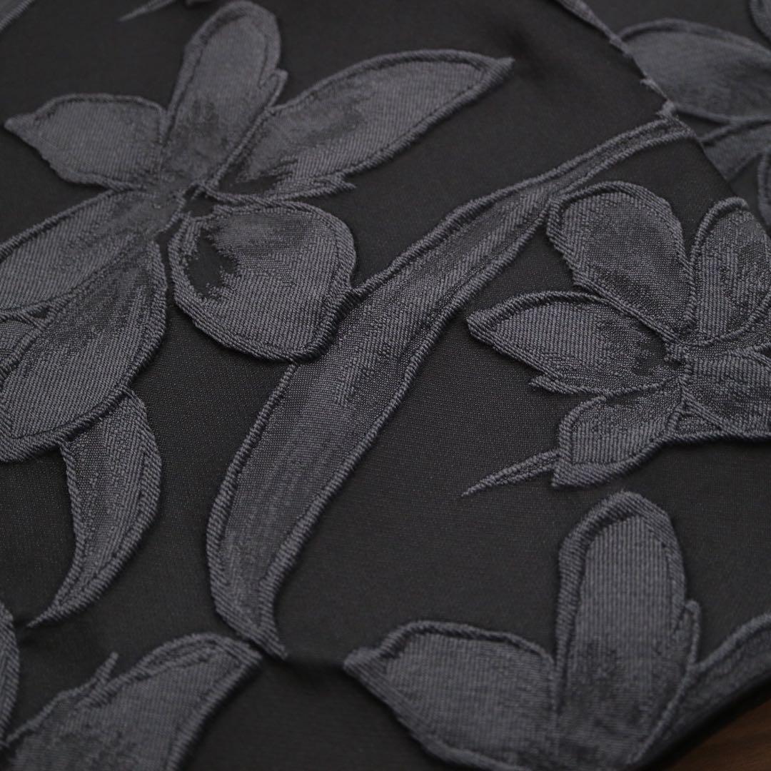 tsubakian ソワレ・ド・フルール 兵児帯 墨色