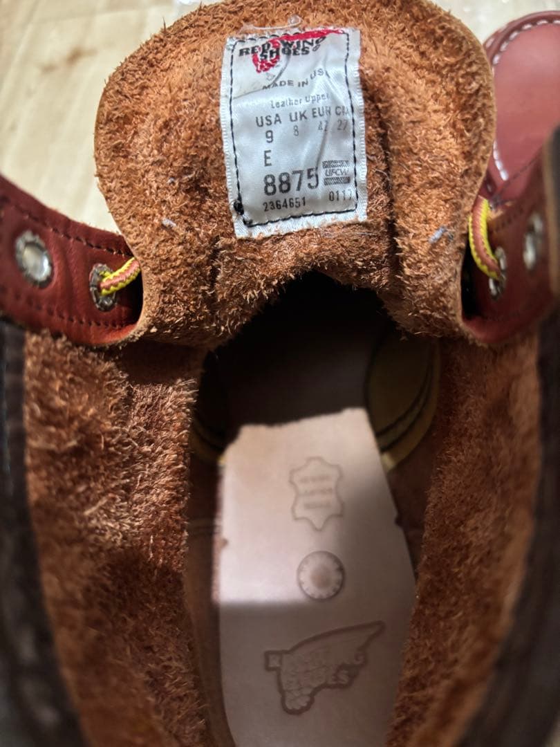 RED WING 8875 レッドウィング アイリッシュセッター MOC TOE