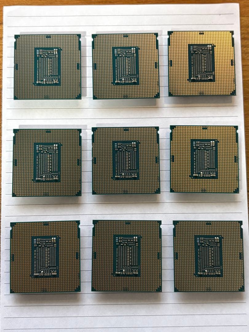 intel core i5-8500T ９個セット