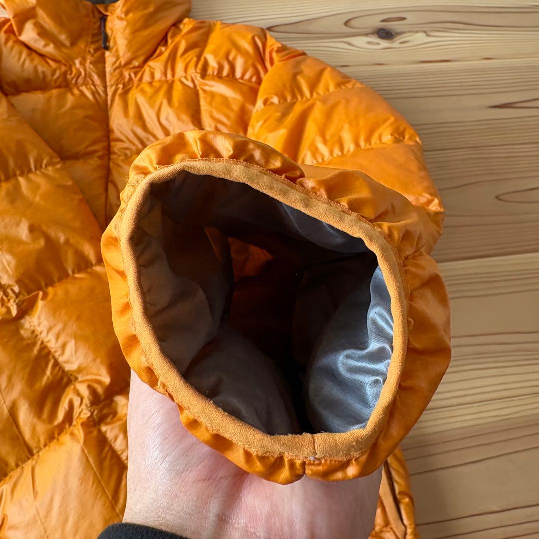 専用 mont-bell U.L.インナーダウンパーカ メンズM オレンジ