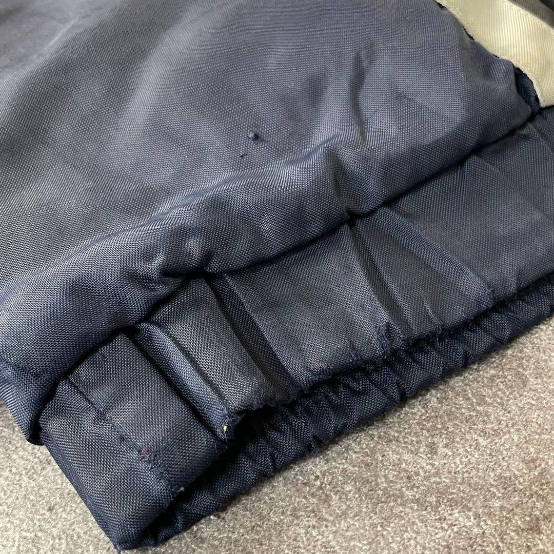 90-00s Nike ナイキ オールド 中綿 ナイロンジャケット ネイビーM