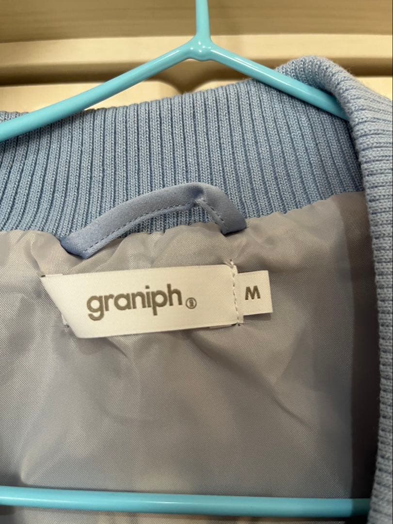 新品未使用 シマエナガ｜スカジャン グラニフ graniph ブルゾン