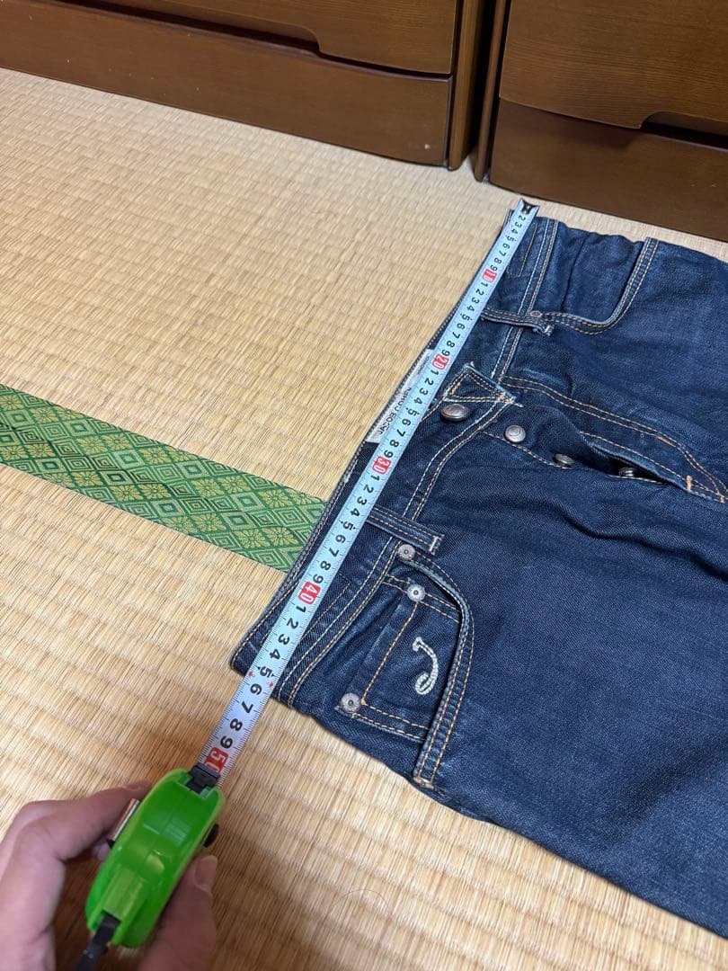 JACOB COHEN デニムジーンズ ボタンフライ 34 PW620注意書き