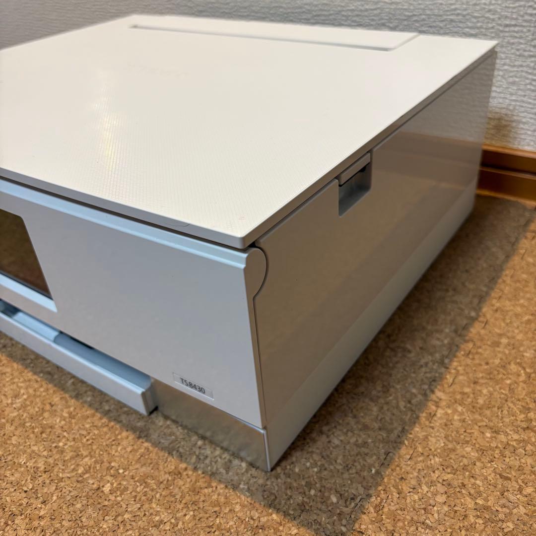 【美品】総枚数54枚！インク新品！Canon TS8430 WH プリンター