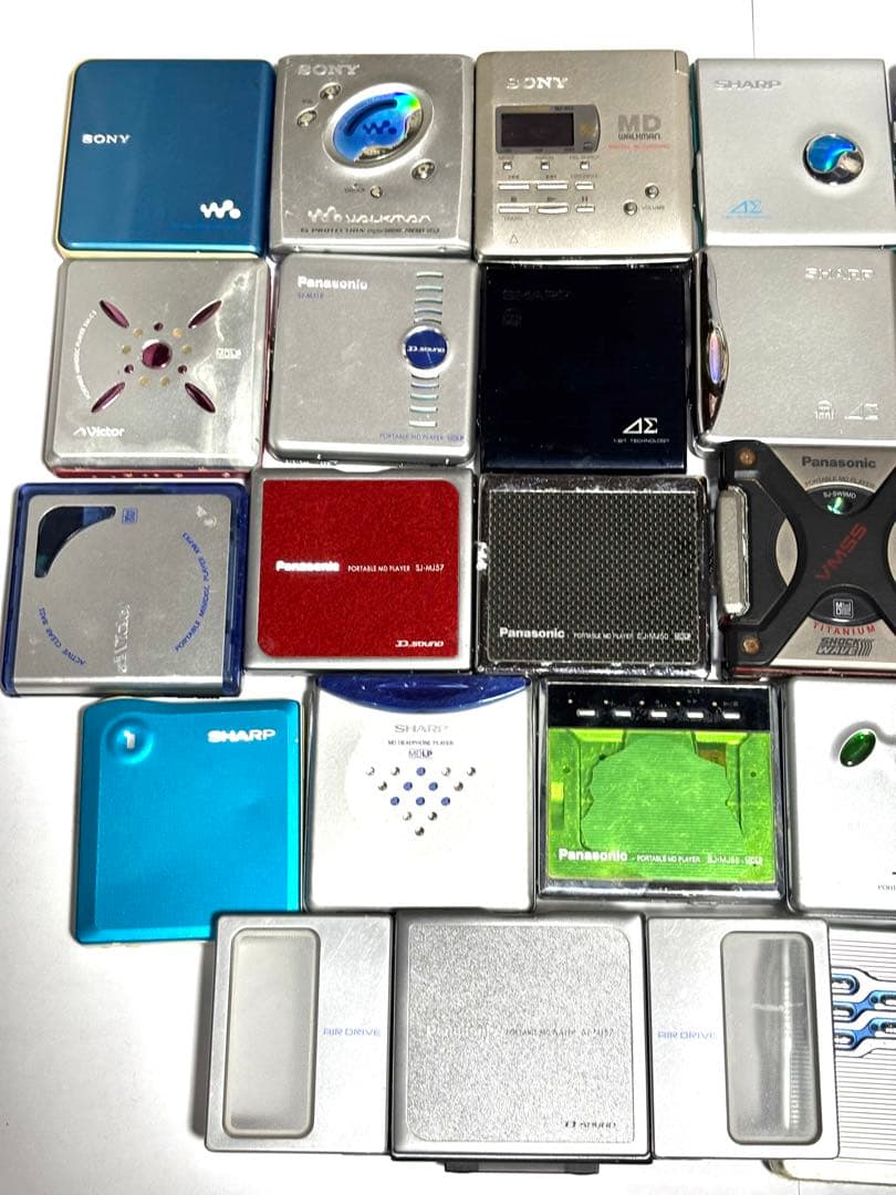 MDプレーヤー ジャンク品 30台 まとめセット
