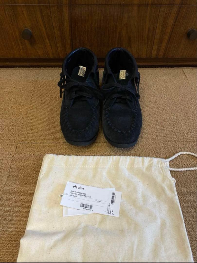 靴 visvim NAKODA BOOTS MID-FOLK