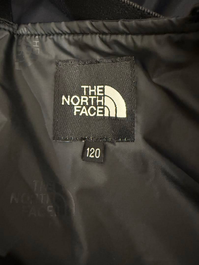The North Face 子ども用スキーウェア　ズボン　ビブ　 黒