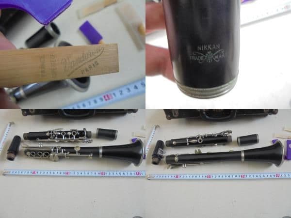 AKa6928　NＩＫＫＡＮニッカン　クラリネット動作未確認ハードケース付管楽器