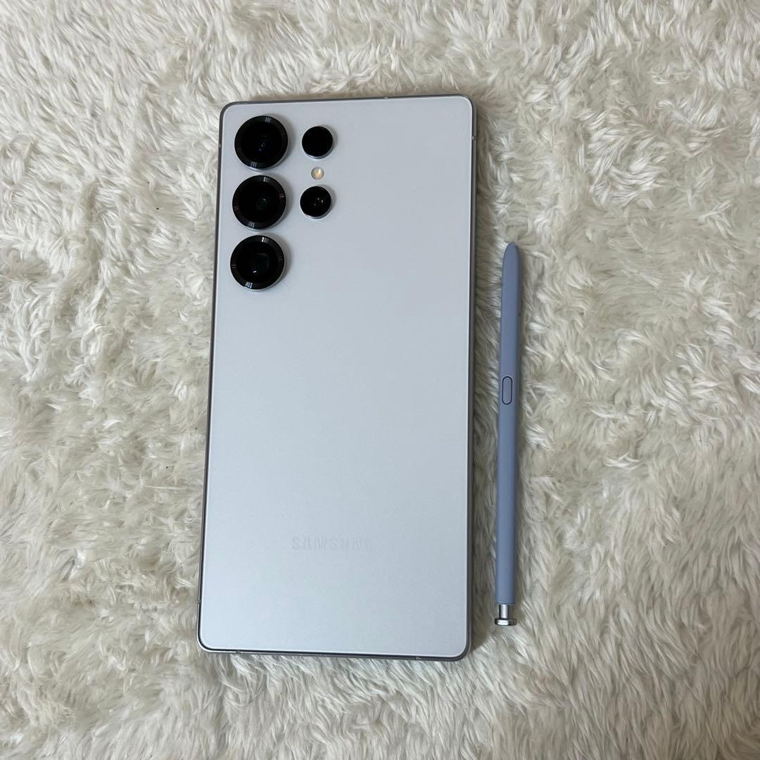 ★Galaxy S25 ultra 512GBホワイトシルバー 美品 j02