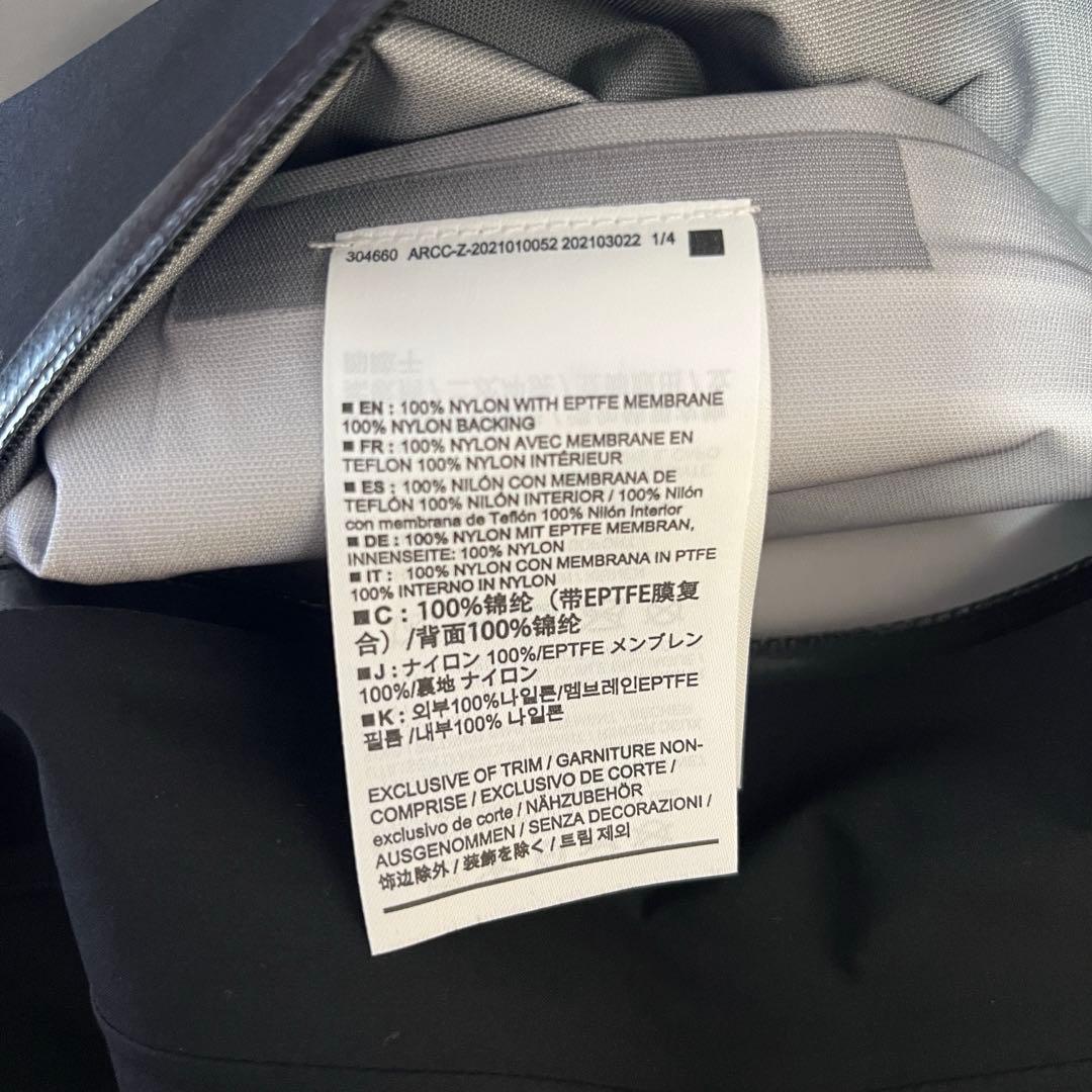 人気 旧ロゴ ARC'TERYX ベータジャケット Sサイズ ブラック