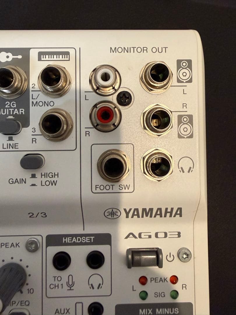 ヤマハ AG03