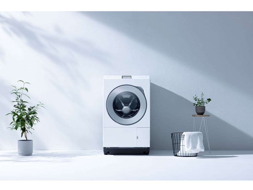 パナソニック NA-LX129DL-W ドラム式洗濯機 マットホワイト