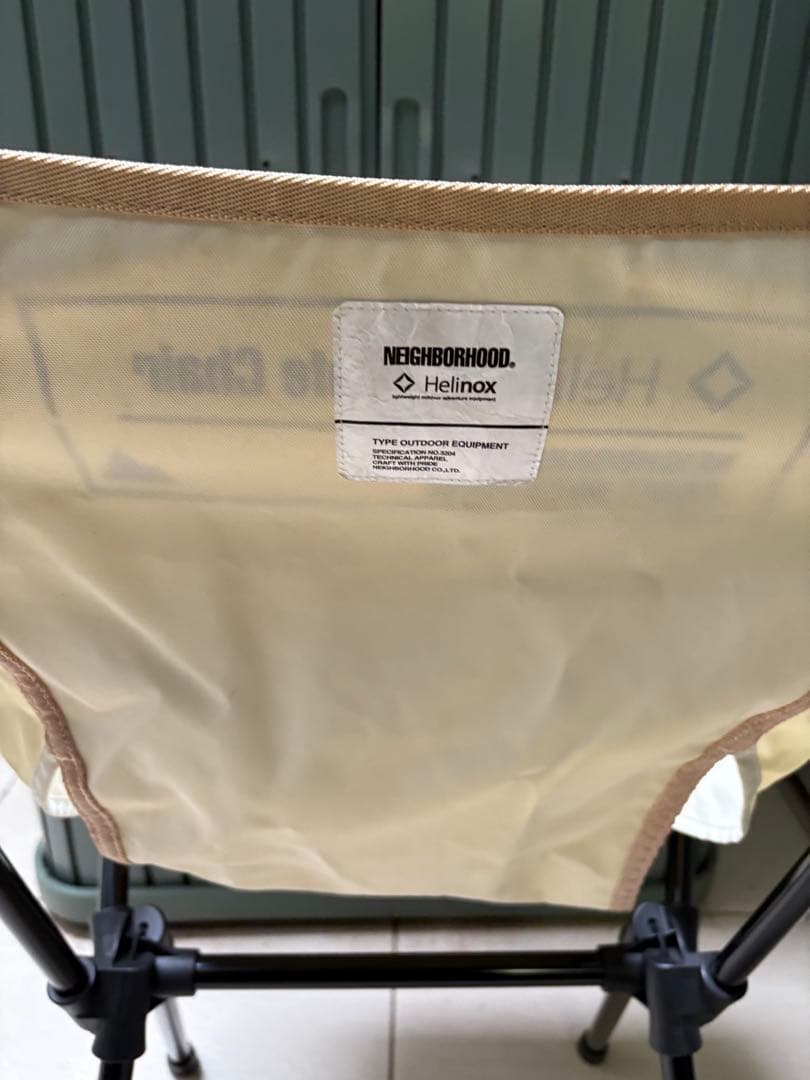 テーブル・チェア・ハンモック NEIGHBORHOOD HX / E-CAFE CHAIR Helinox