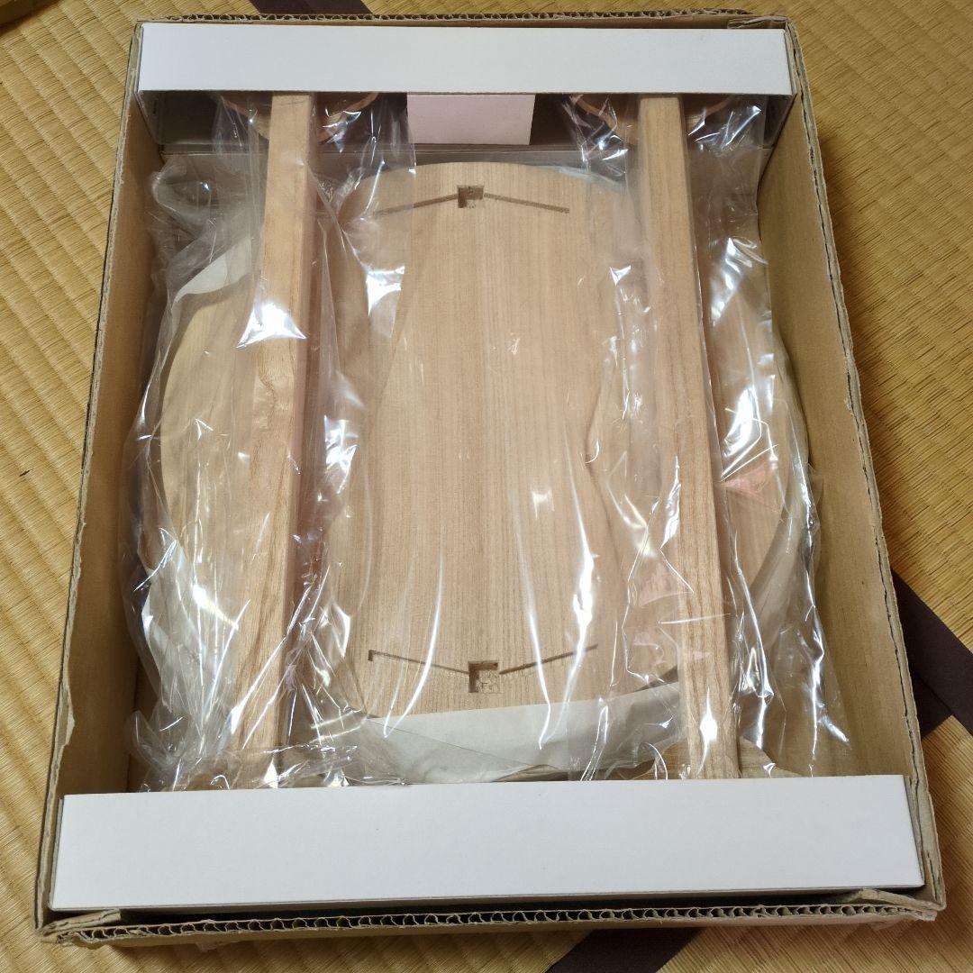 丸卓桐生地　利休好幸斎作　茶道　茶道具