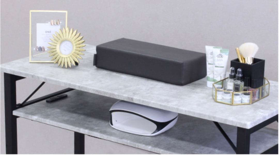 「ママサン専用」ネイルデスク　スツール　スタンドライト　3点セット