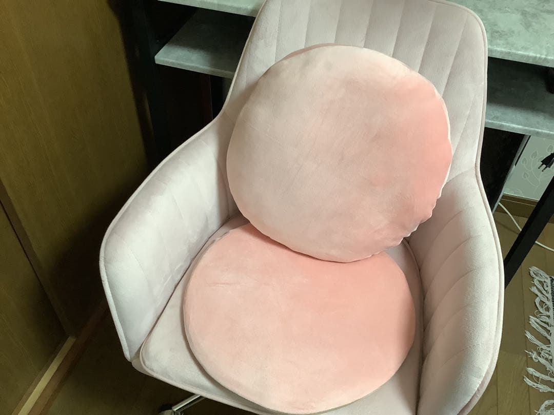 「ママサン専用」ネイルデスク　スツール　スタンドライト　3点セット