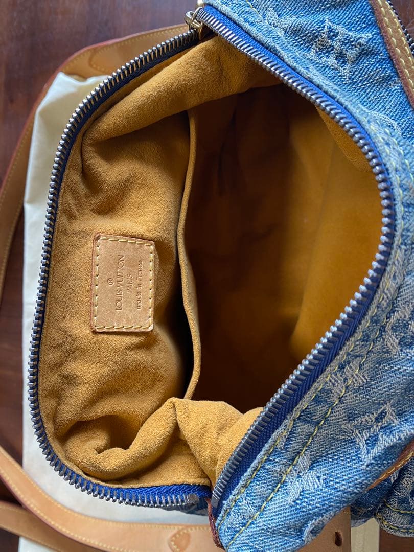 Louis Vuitton デニムショルダーバッグ