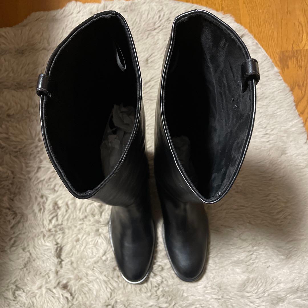 今期新品未使用　zara乗馬風ロングブーツ