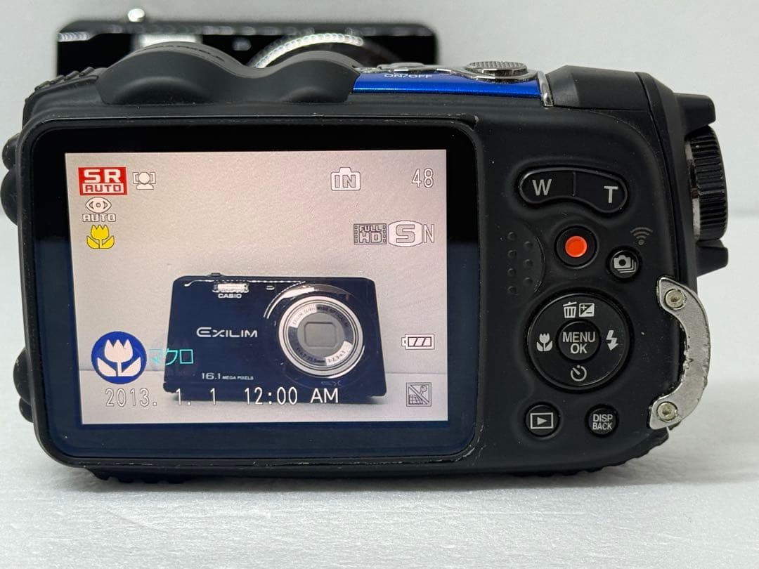 Fujifilm FinePix XP200 ブルー 動作確認済 防水コンデジ