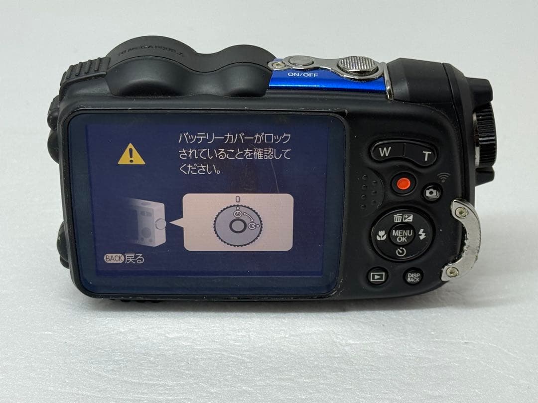 Fujifilm FinePix XP200 ブルー 動作確認済 防水コンデジ