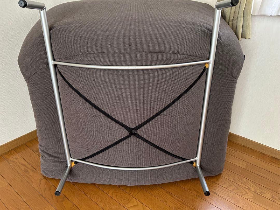 【5月15日までの出品です】リーンロゼ　カラン　1Pソファ　グレー