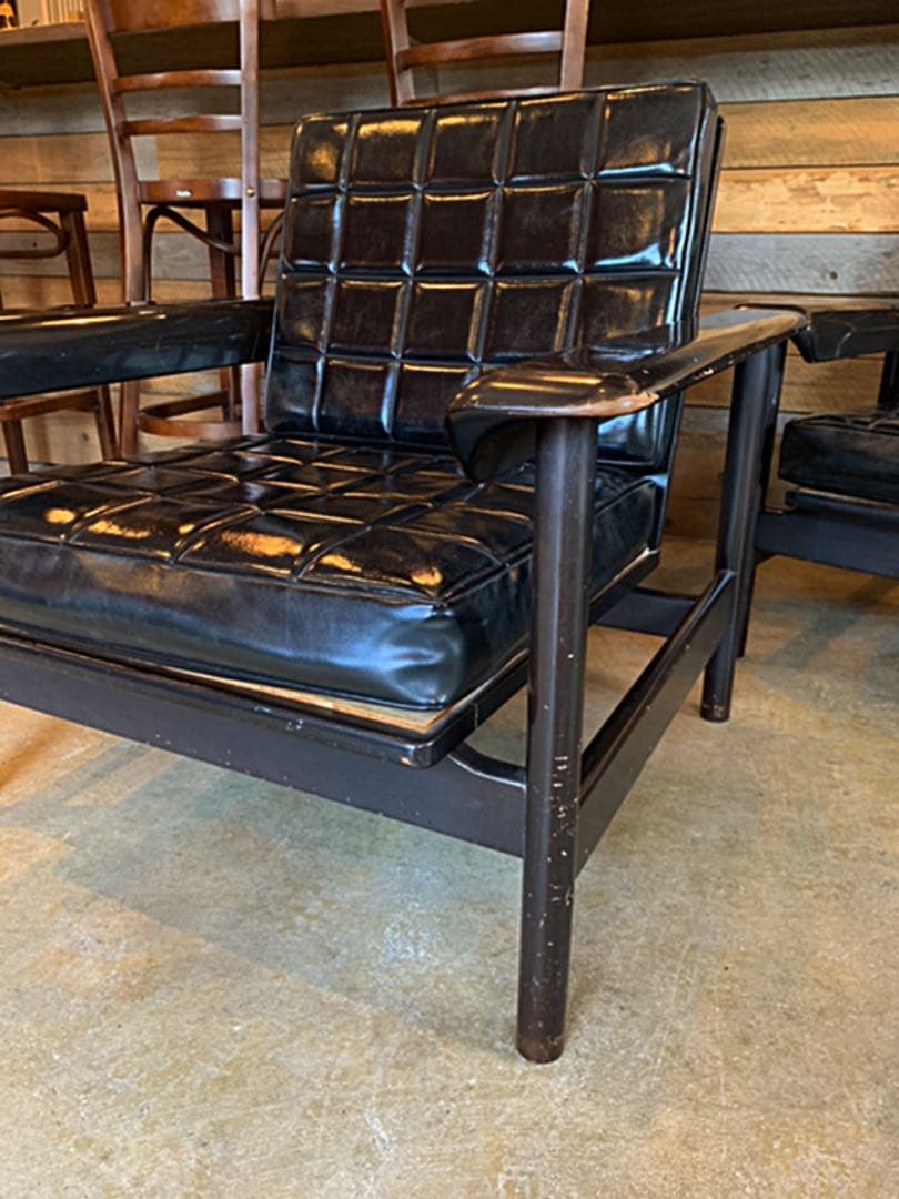 激レア　ヴィンテージ　sanpei design Kチェアーミッドセンチュリー