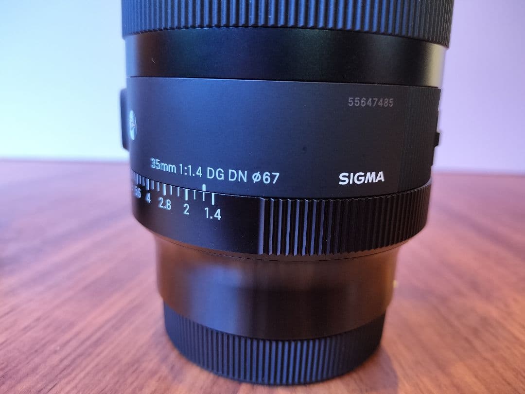 SIGMA 35mm F1.4 DG DN 　Lマウント