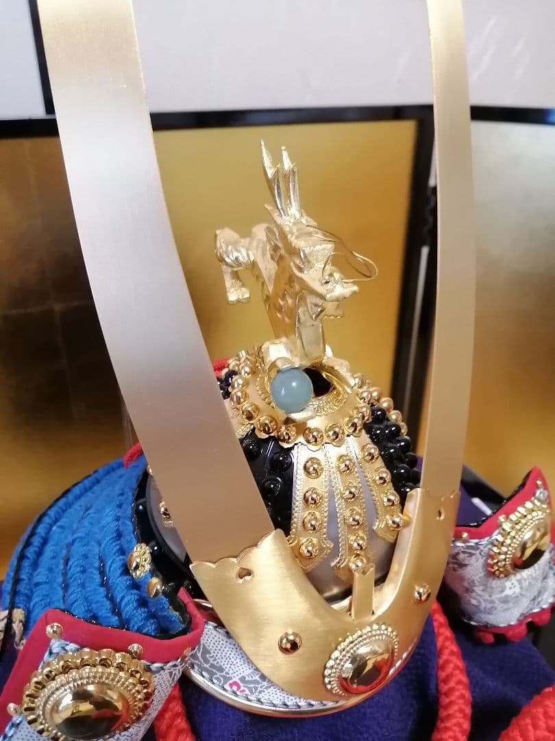 五月人形　兜飾り　一式　吉徳　鑚穂　端午の節句　こどもの日