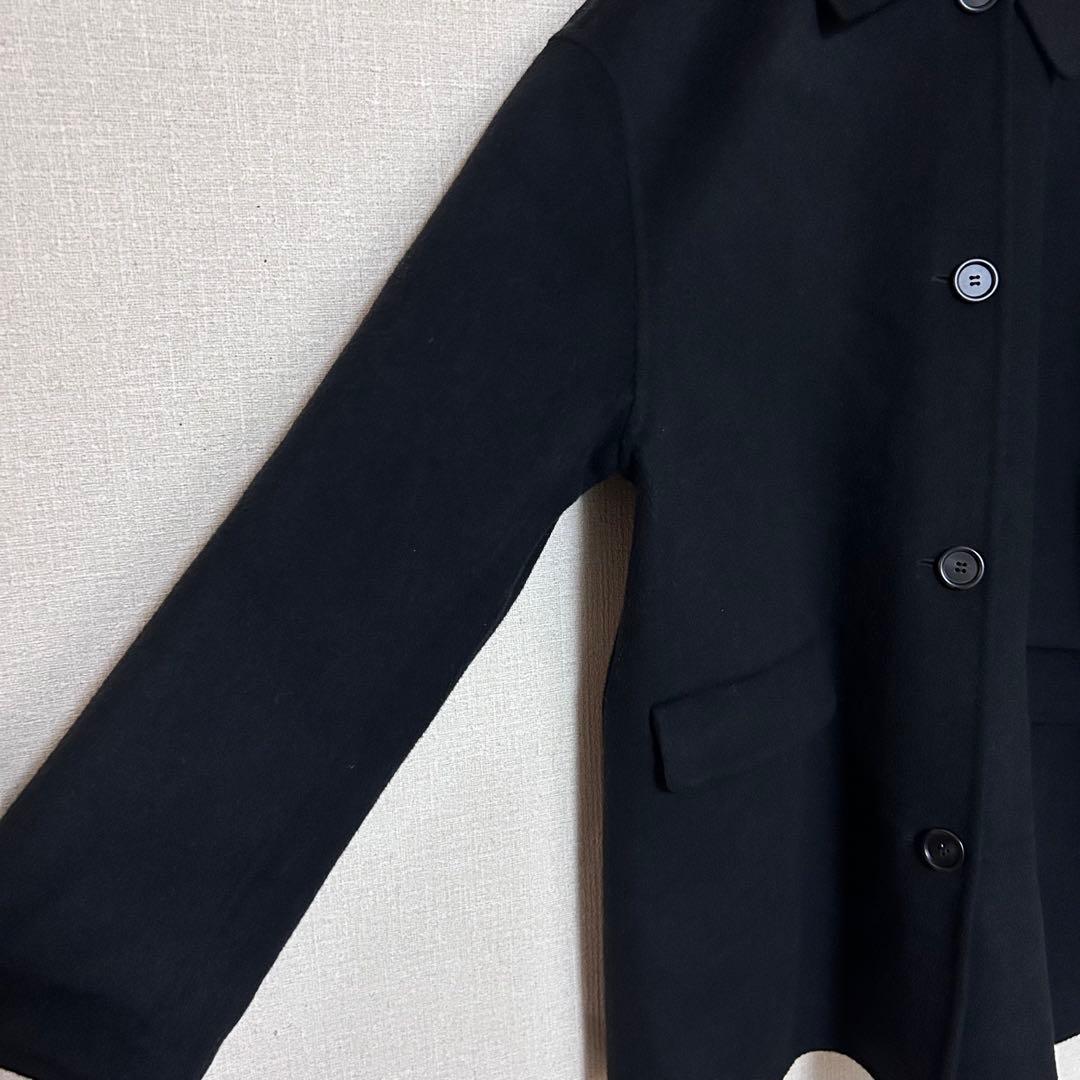 【MAAYA DESIGN】リバーミドルコート ベースメントオンライン ブラック