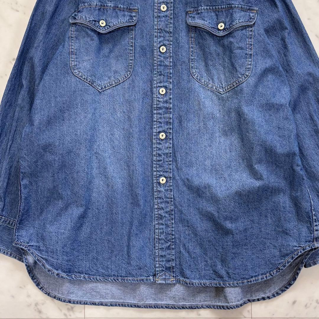 美品✨スローブイエナ　LE DENIM ライトオンス BDUシャツ　2024SS