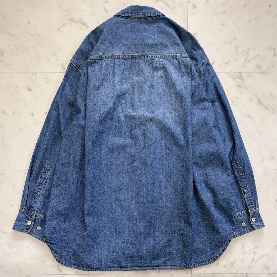 美品✨スローブイエナ　LE DENIM ライトオンス BDUシャツ　2024SS