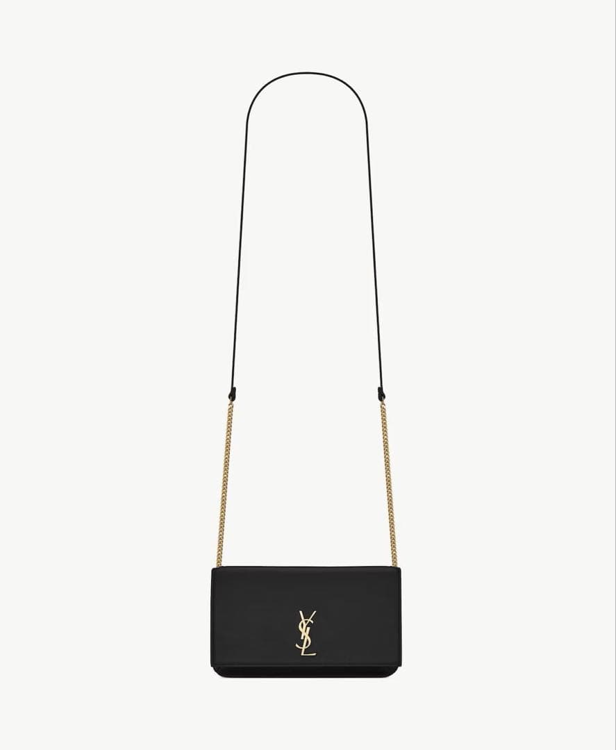 【新品未使用／鑑定済み／付属品完備】YSL フォンホルダー 正規品✨